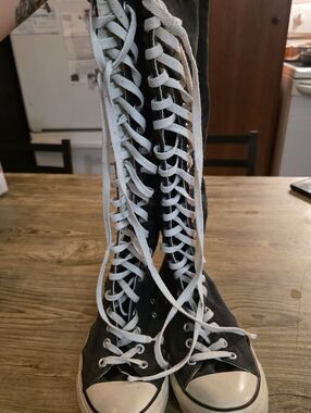 ​✨ RARE & DISCONTINUED Converse Chuck Taylor Knee High XX-Hi Boots | Size 9